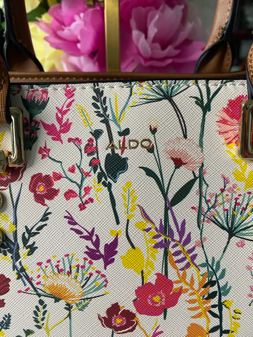 ALDO Floral Satchel Handbag - photo 2