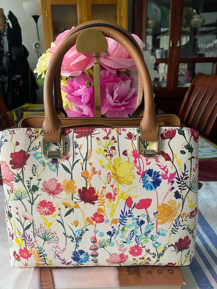 ALDO Floral Satchel Handbag - photo 4