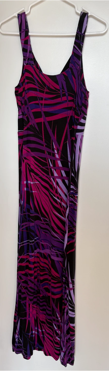 Large (16-18) 2/$12 Cotton Stretch Summer Maxi Dresses - photo 3