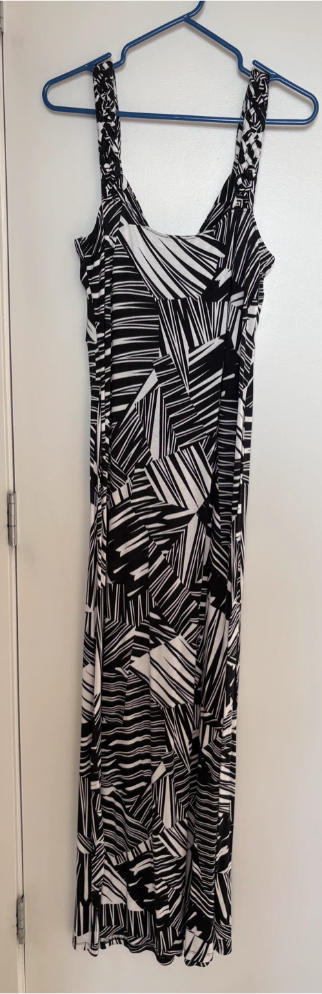 Large (16-18) 2/$12 Cotton Stretch Summer Maxi Dresses - photo 4