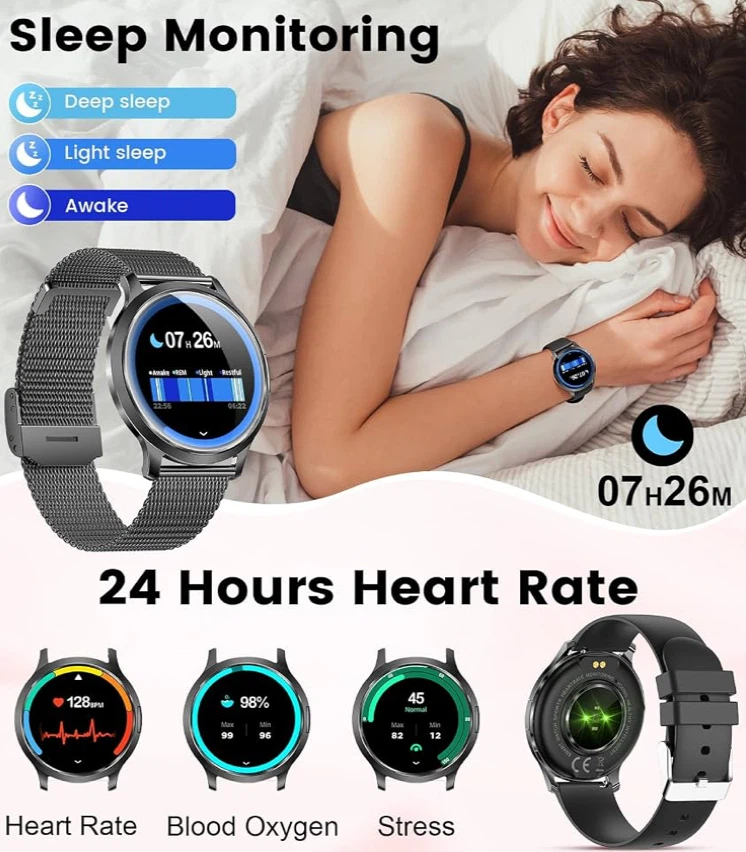 Smart Watch with Bluetooth Calls & Notifications - photo 3