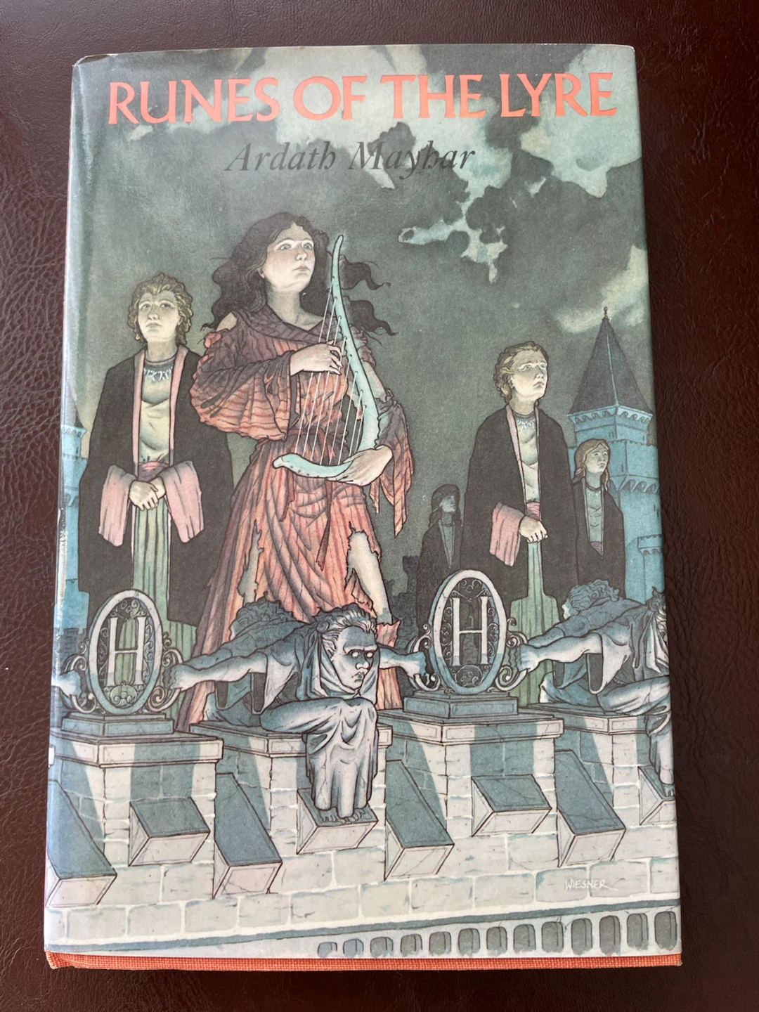 Vintage Hardcover Book, Runes Of The Lyre - photo 2