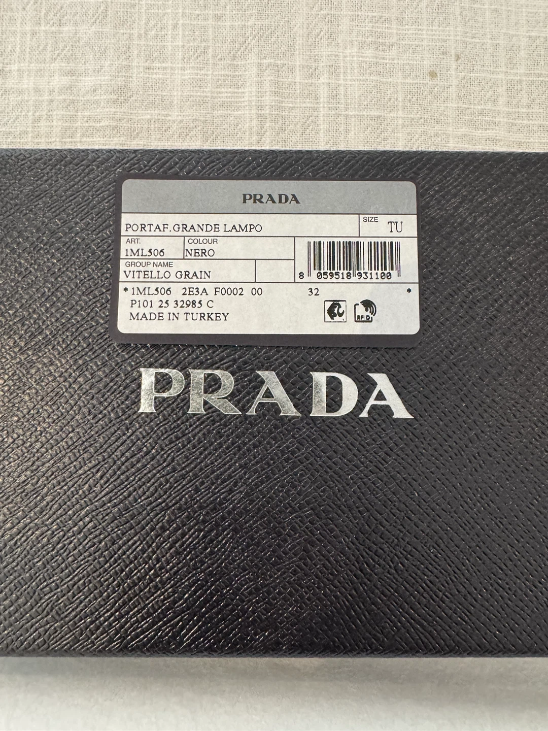 Prada Large Saffiano Leather Wallet - photo 4
