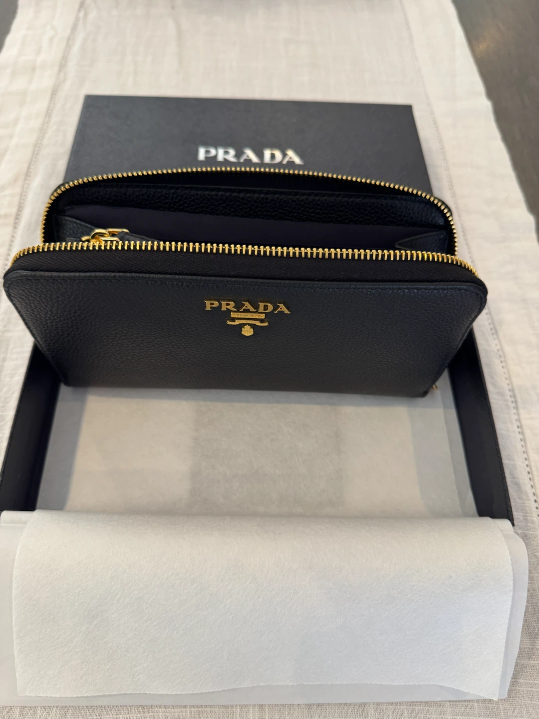 Prada Large Saffiano Leather Wallet - photo 5