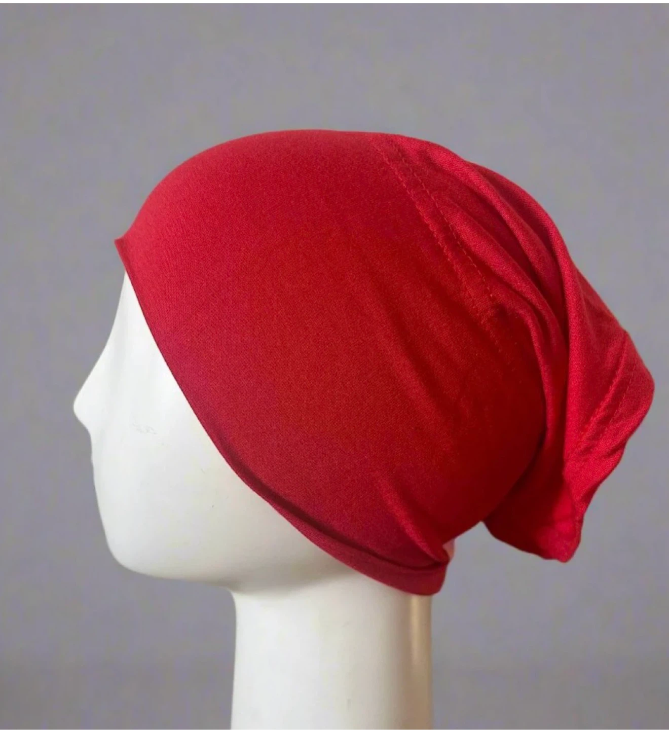 Red jersey under head cap - New - $5