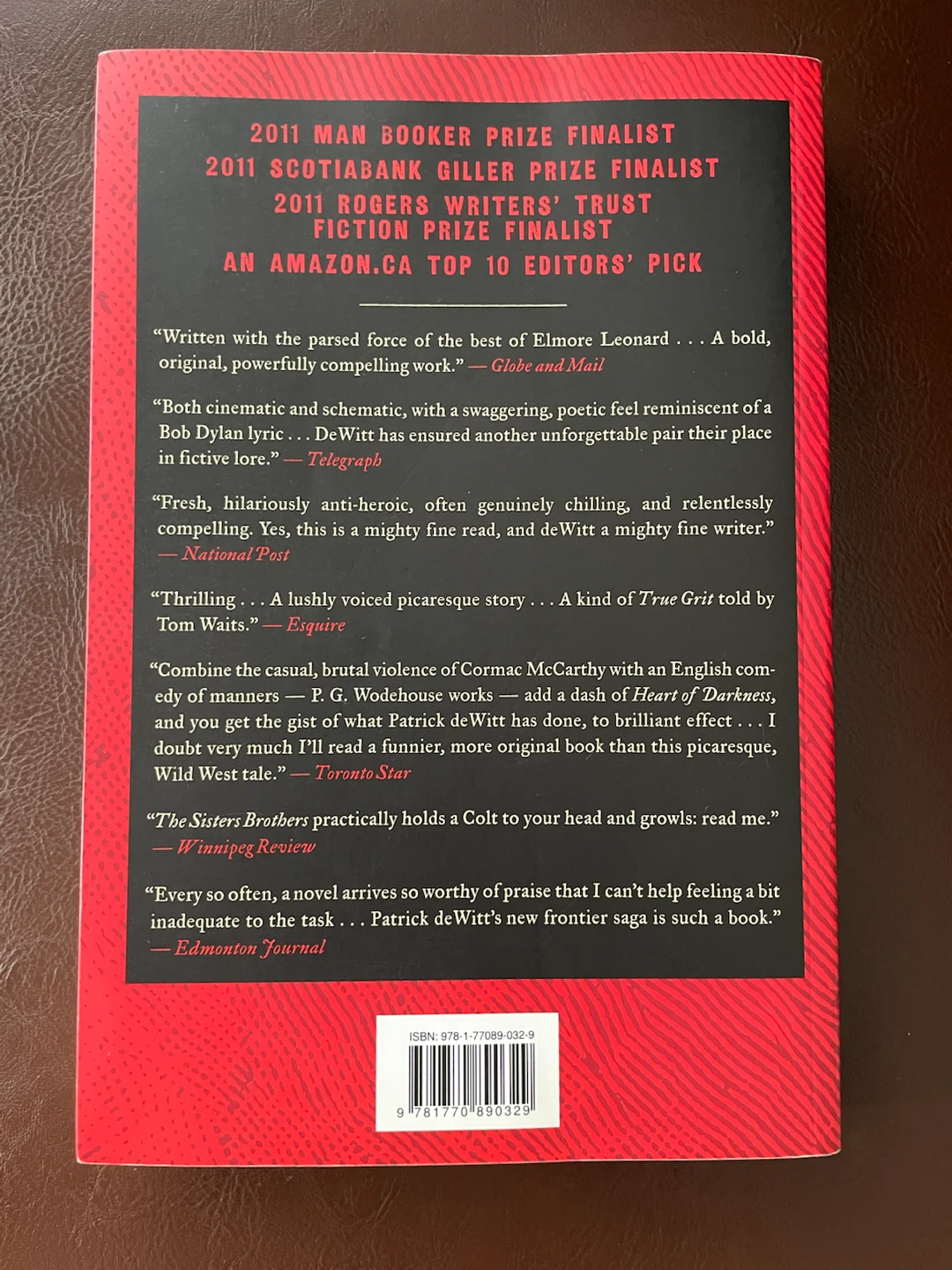 The Sisters Brothers Book *New - photo 3