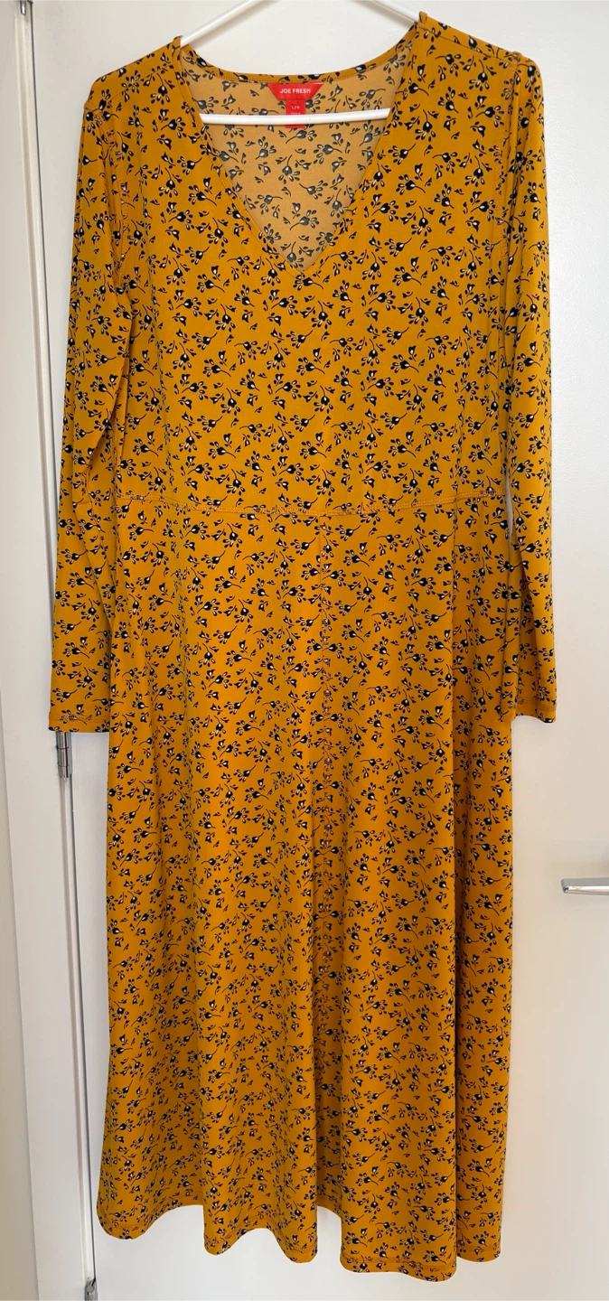 L - XL Floral Maxi Dress