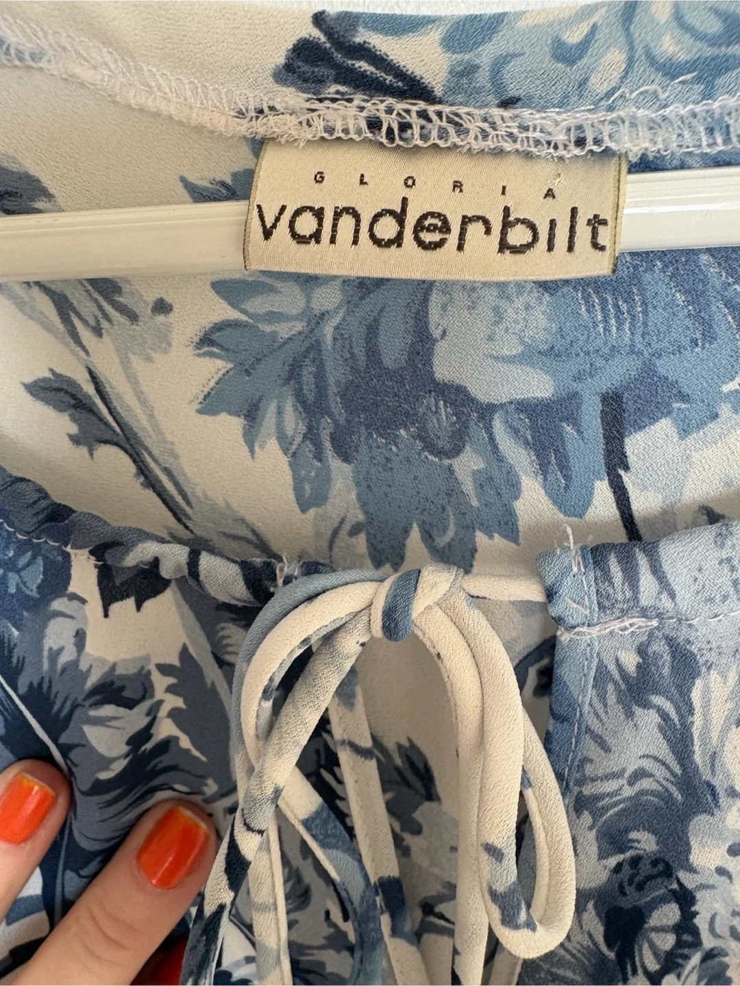 Size 16-18 Gloria Vanderbilt Floral Print Blouse - photo 2
