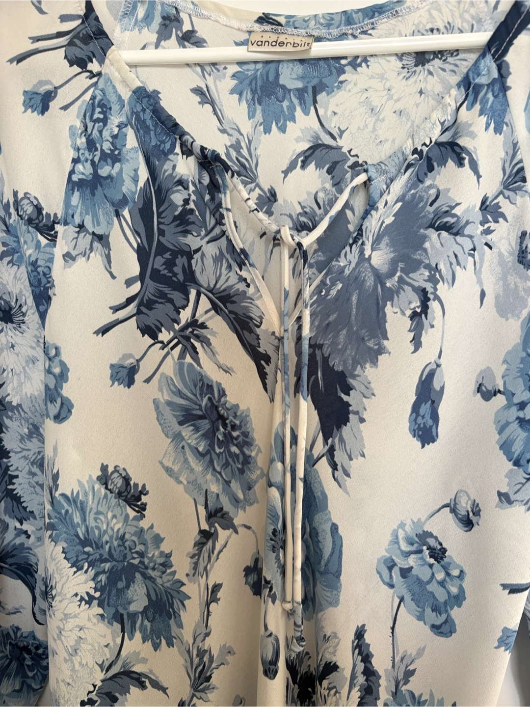 Size 16-18 Gloria Vanderbilt Floral Print Blouse - photo 5