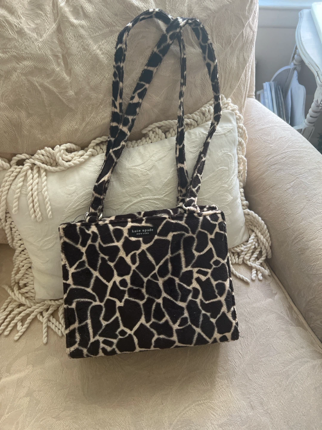 Kate Spade New York Giraffe Print Shoulder Bag