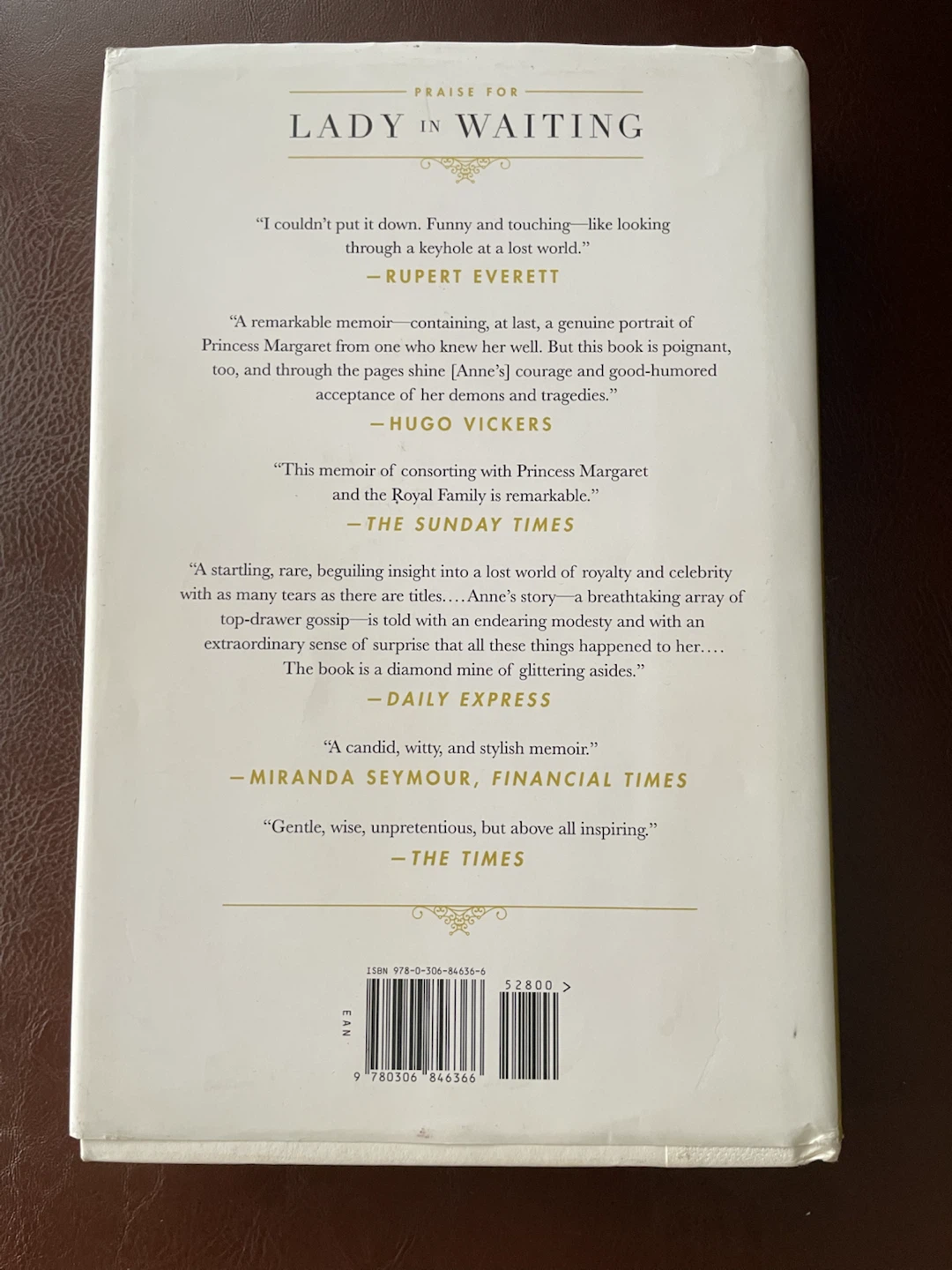 Lady In Waiting Hardcover Book - photo 3
