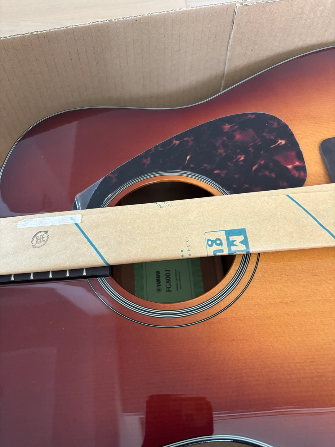 Yamaha FG800J BS Acoustic Guitar - photo 3