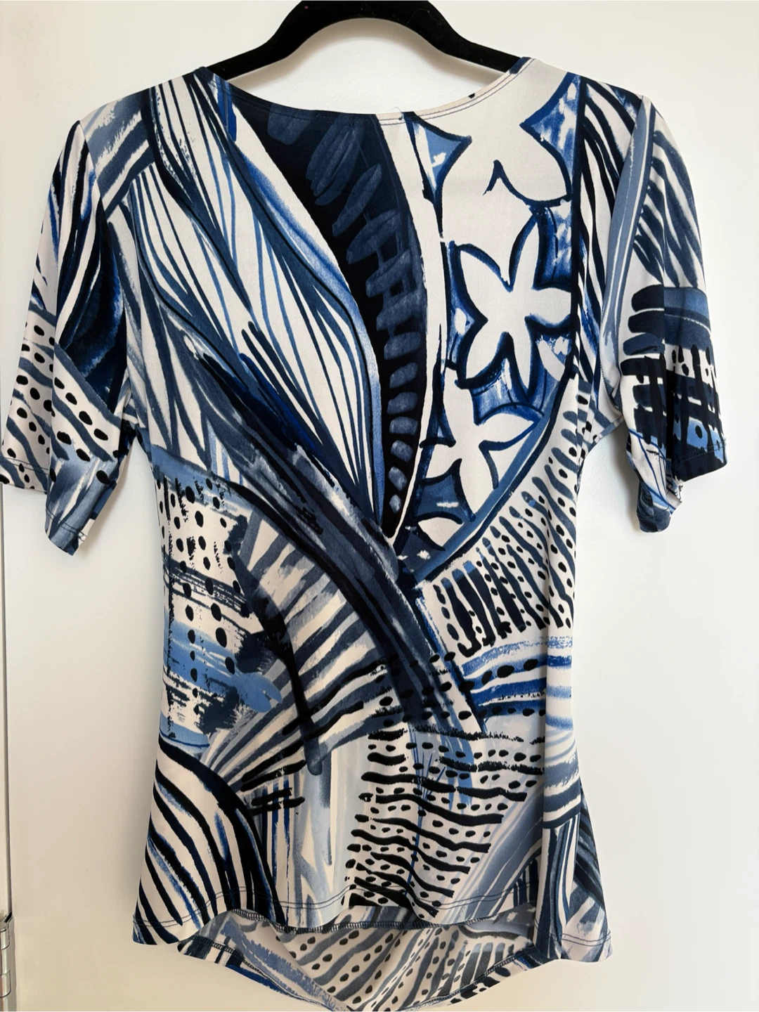 M Laura Petites Faux Wrap Top - photo 2