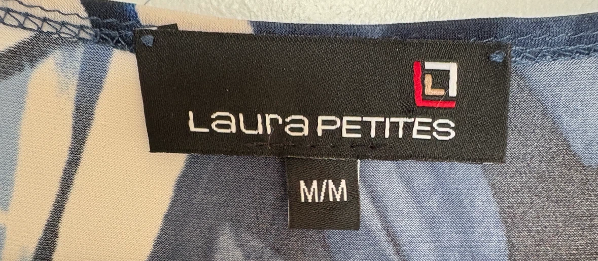 M Laura Petites Faux Wrap Top - photo 3