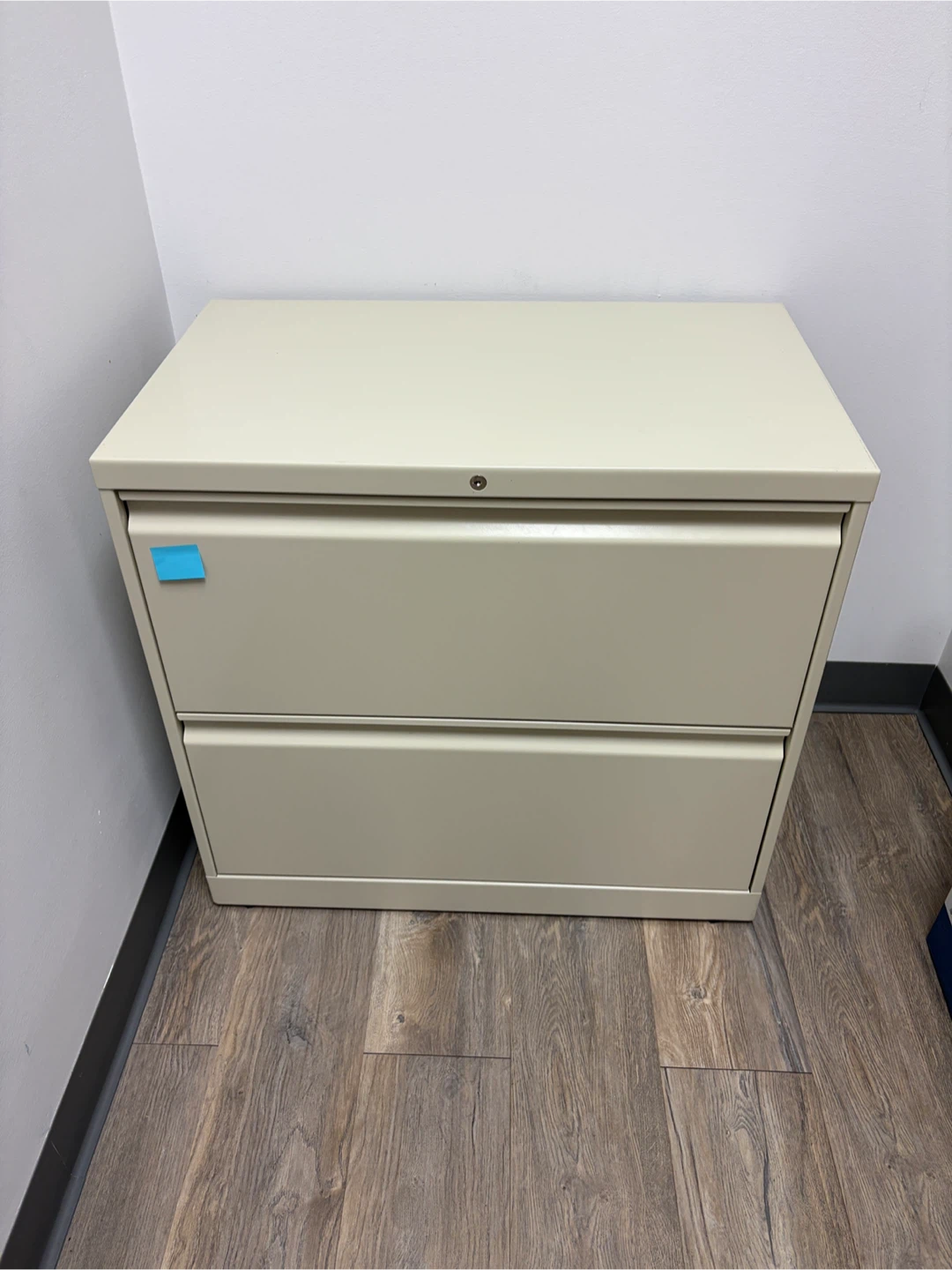 2 Drawer Metal Filing Cabinet