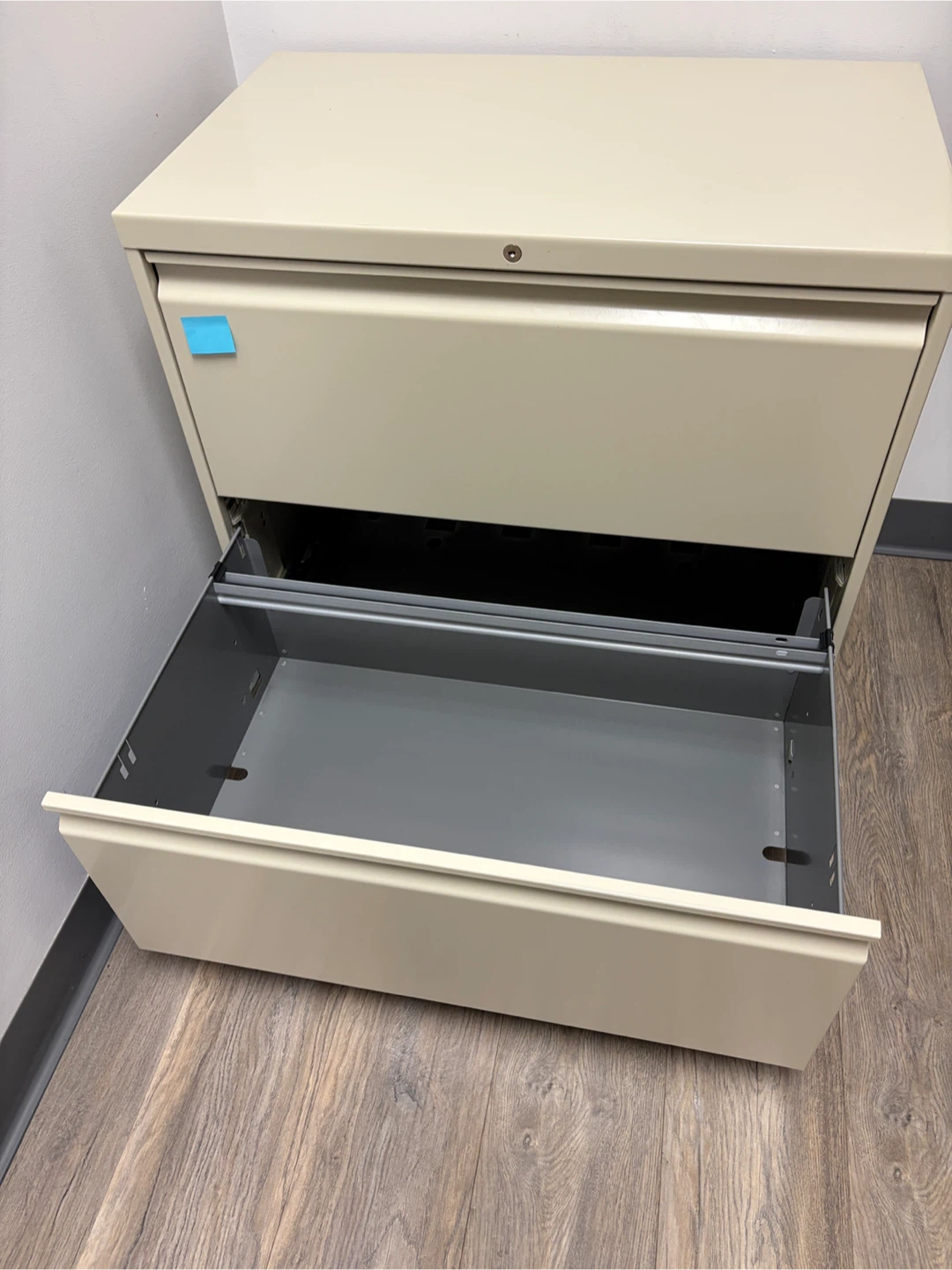 2 Drawer Metal Filing Cabinet - photo 3