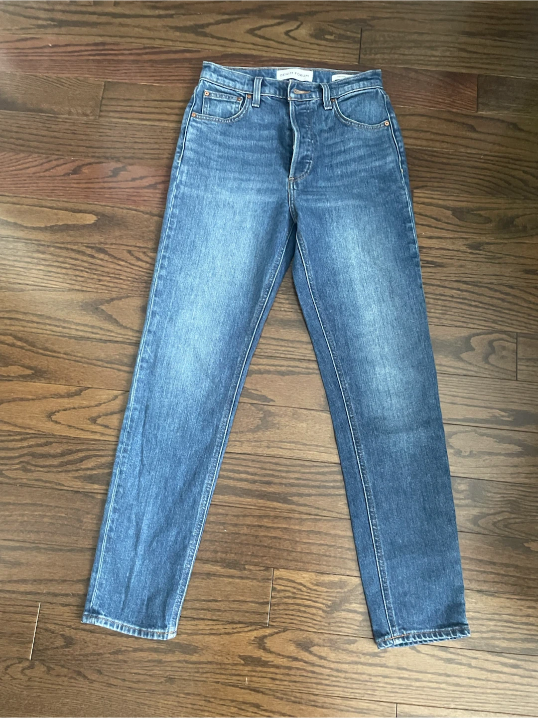 Denim Forum The Yoko High Rise Slim Jeans