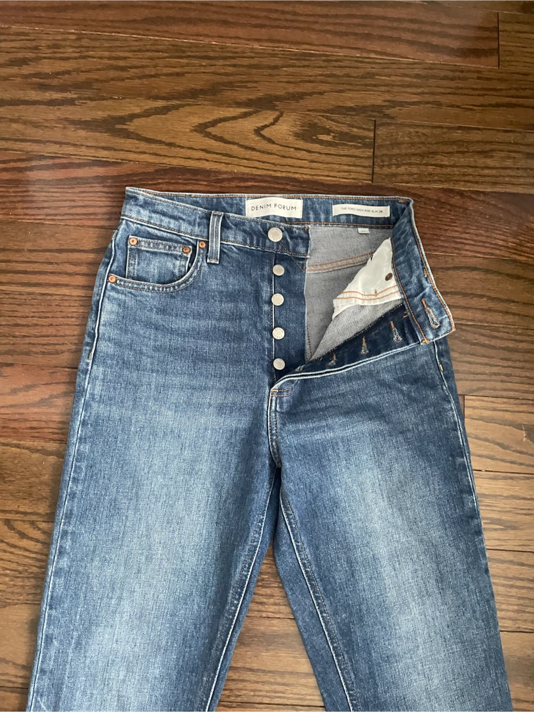 Denim Forum The Yoko High Rise Slim Jeans - photo 2