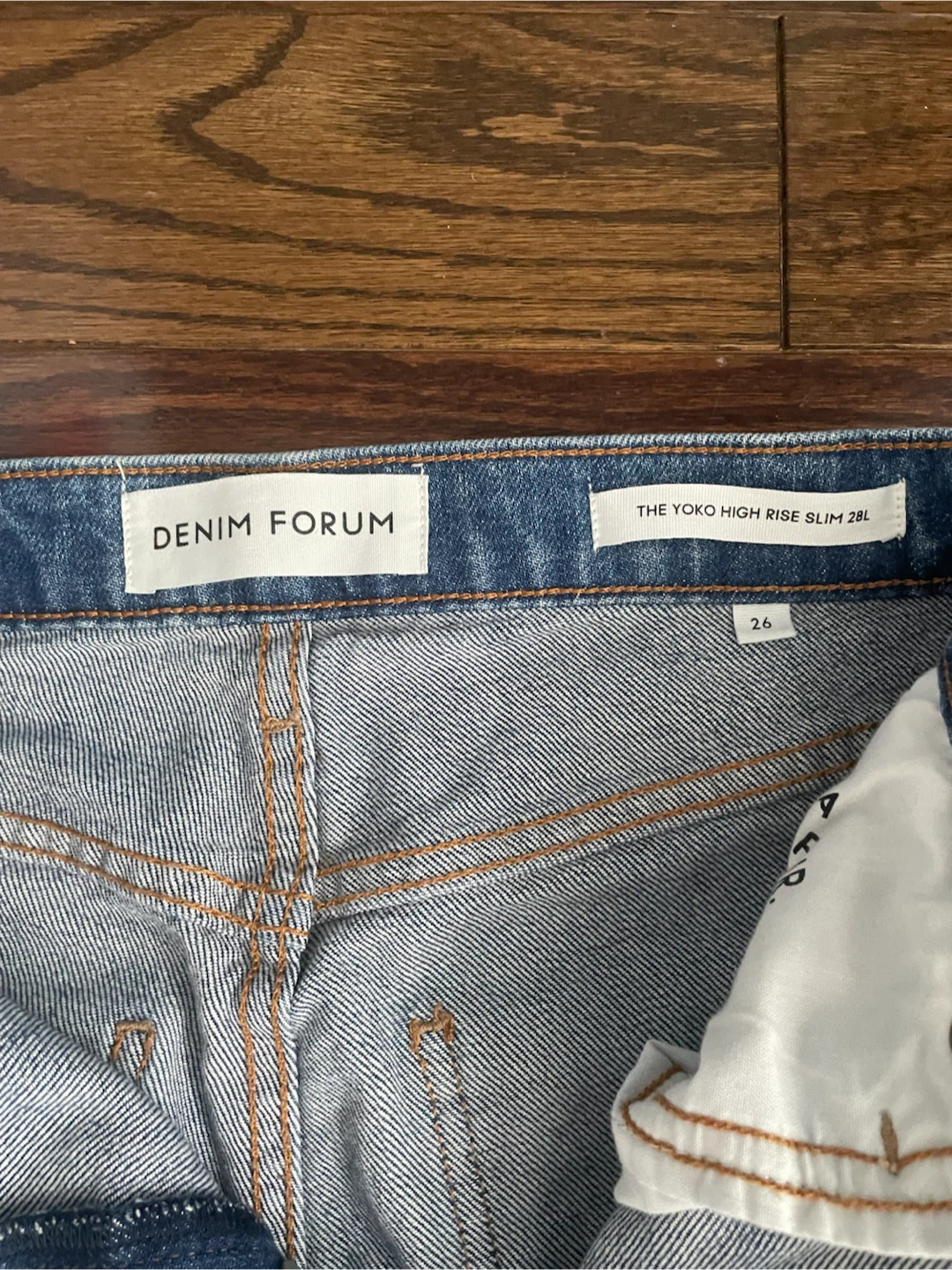 Denim Forum The Yoko High Rise Slim Jeans - photo 3
