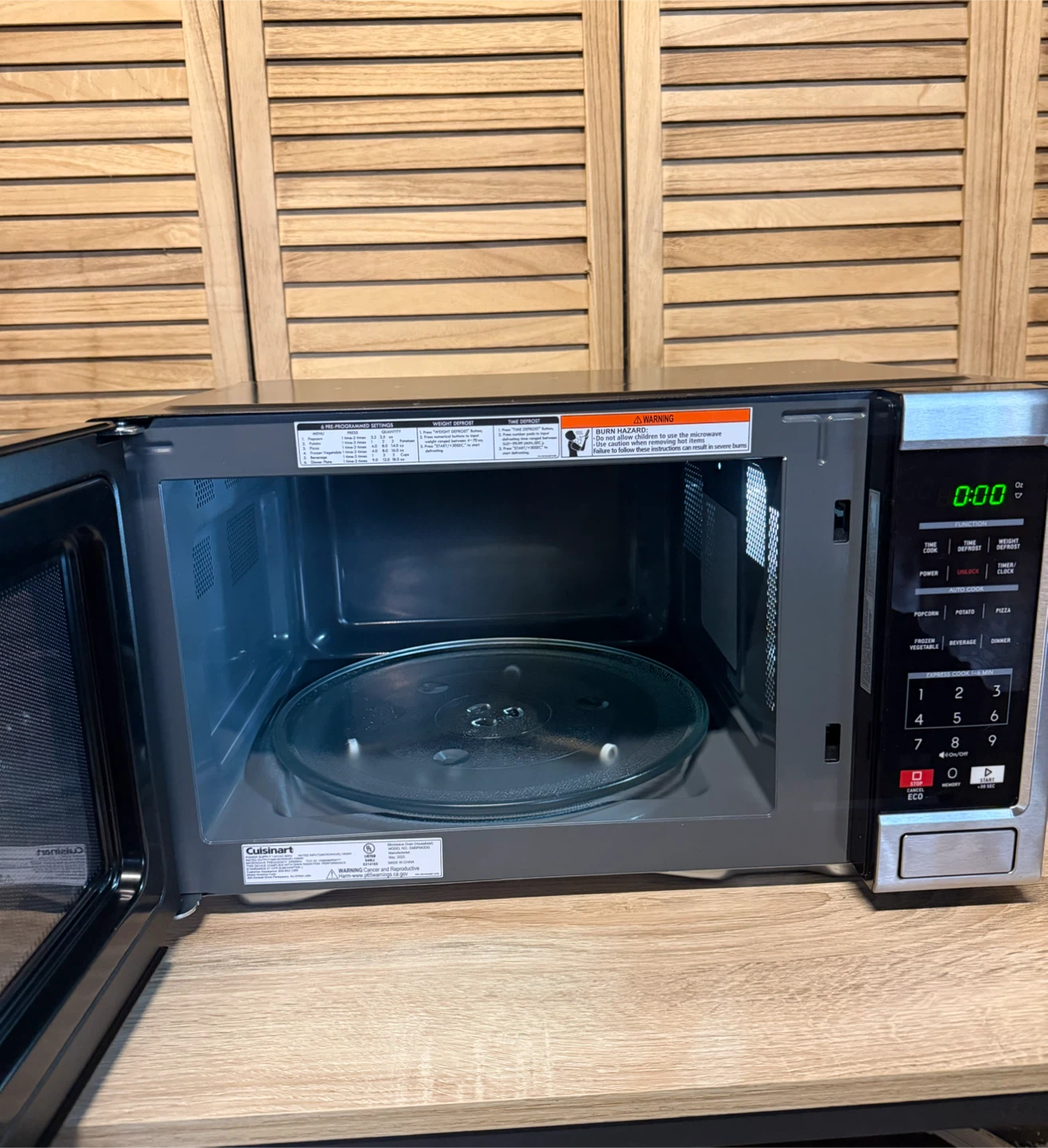 Cuisinart Stainless Steel Microwave - photo 5