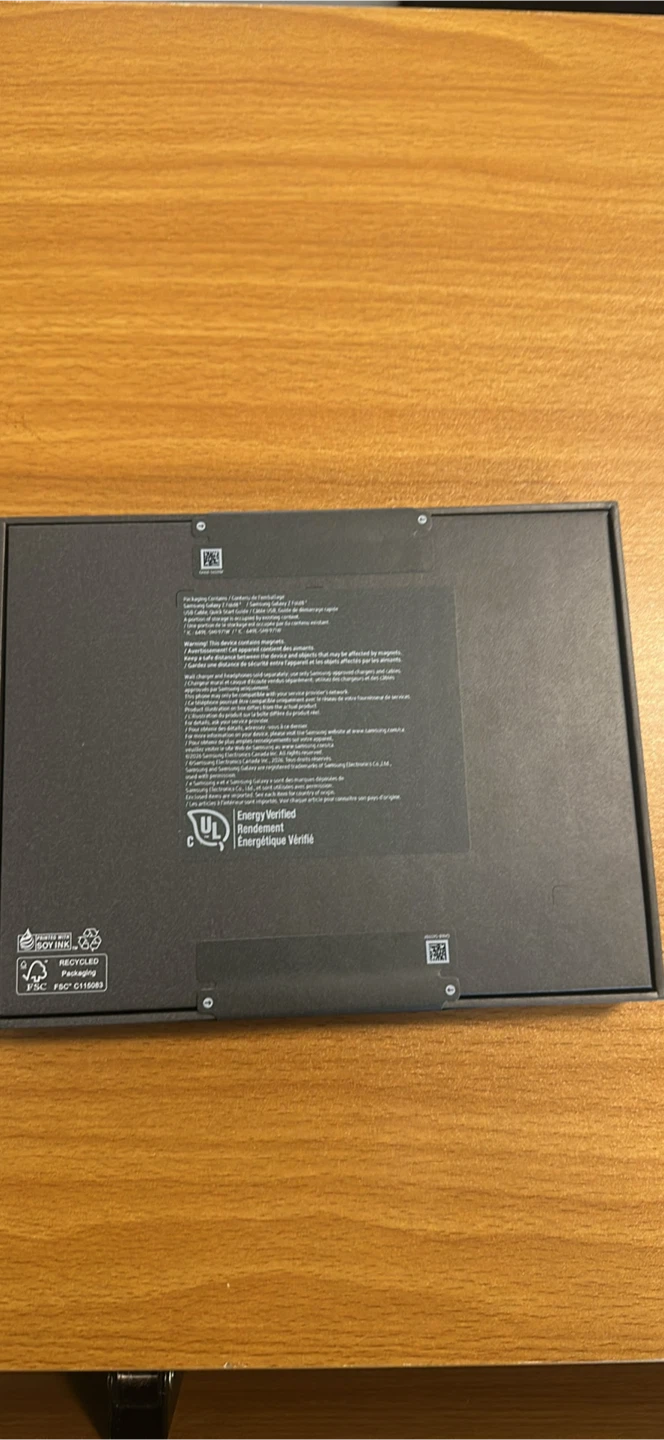 BNIB Samsung Galaxy Z Fold 8 256GB Graphite - photo 2