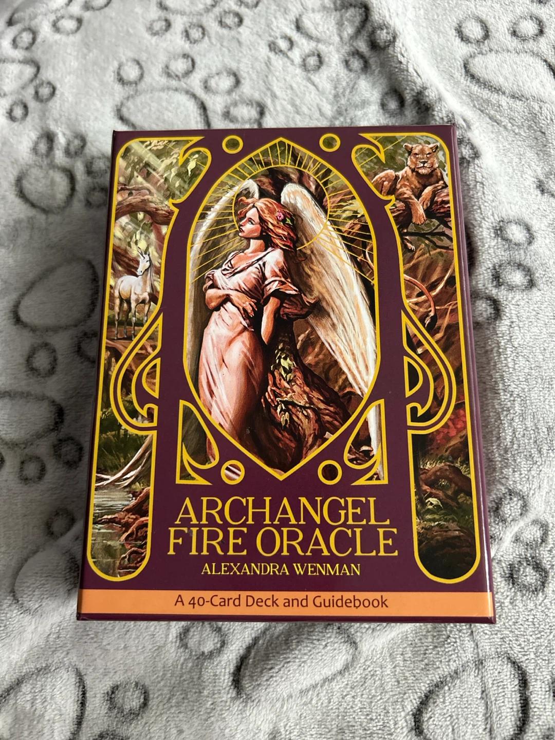 Archangel Fire Oracle Deck and Guidebook by Alexandra Wenman