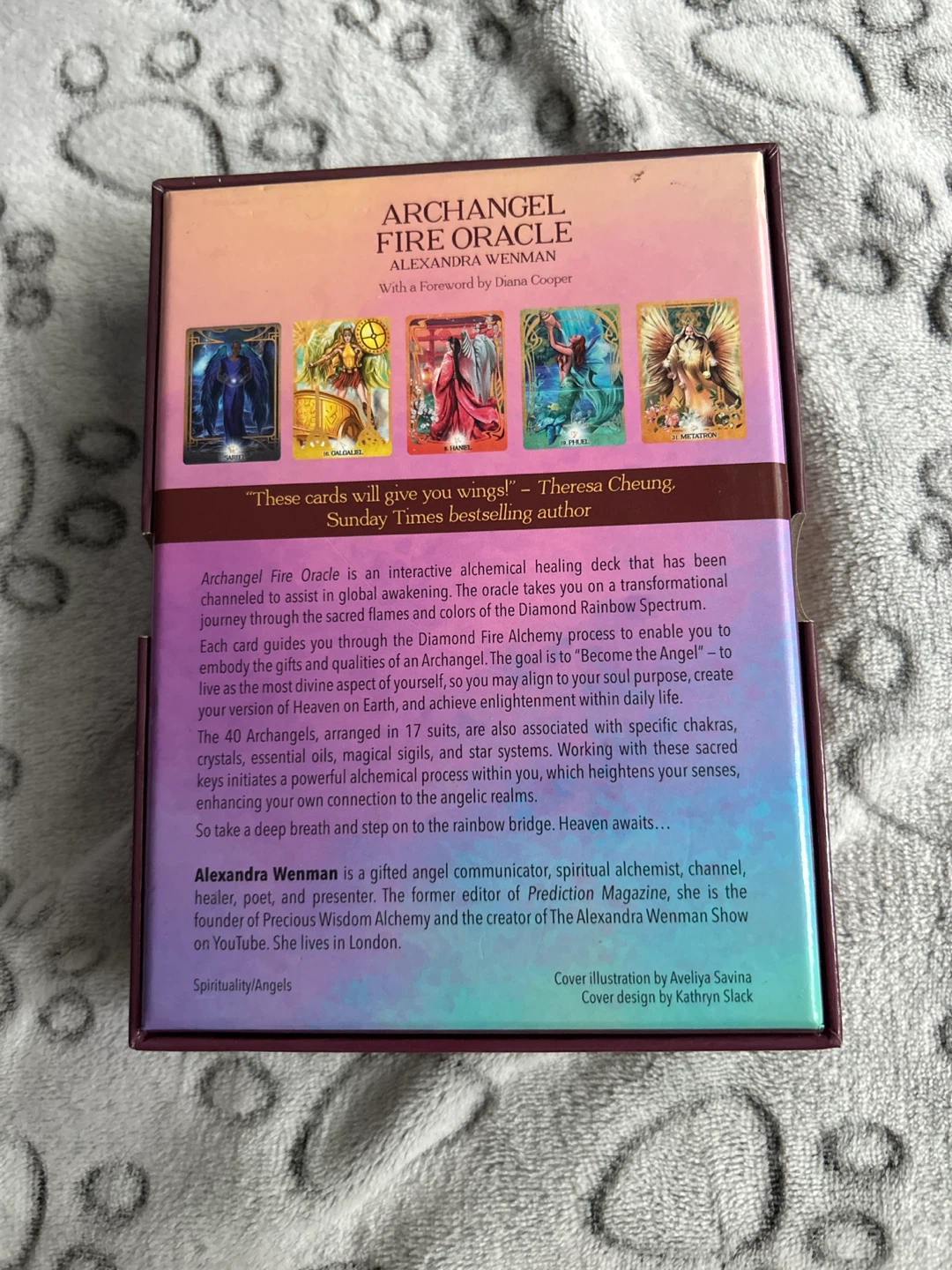 Archangel Fire Oracle Deck and Guidebook by Alexandra Wenman - photo 2