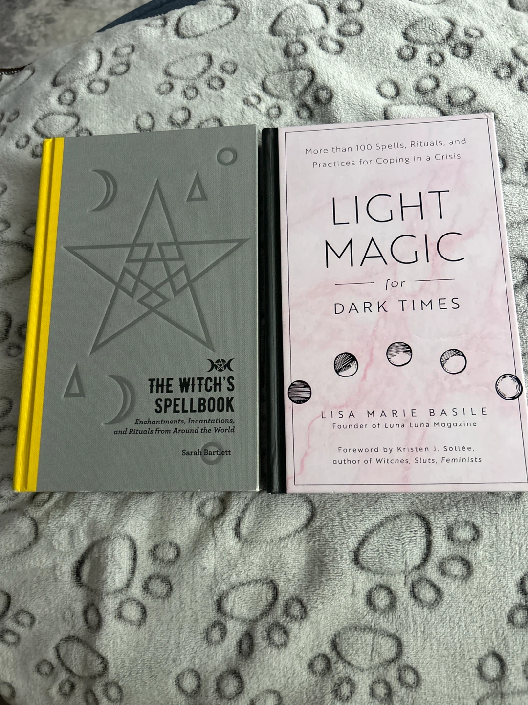 The Witch's Spellbook & Light Magic for Dark Times Books