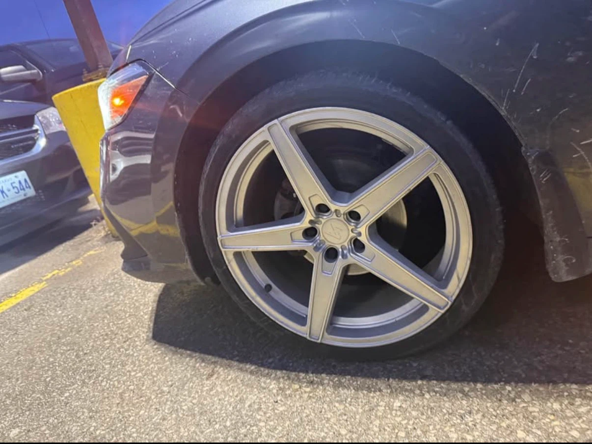 Silver 5-Spoke Alloy Wheel Rim 19inch