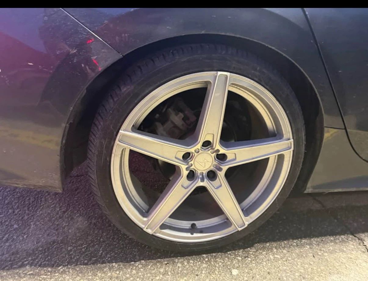 Silver 5-Spoke Alloy Wheel Rim 19inch - photo 3