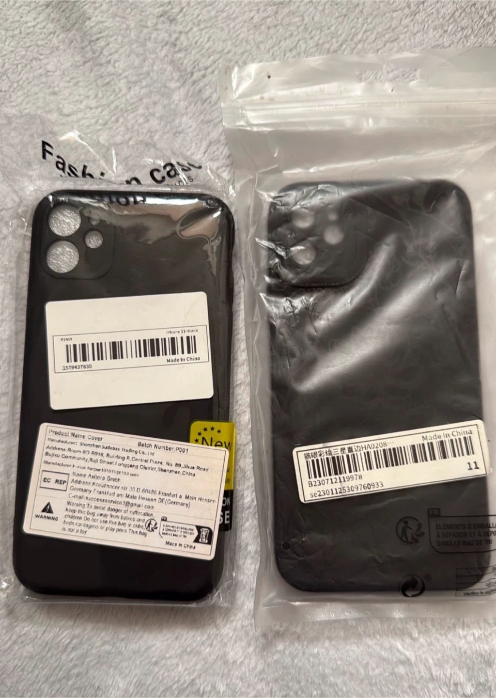 iPhone 11 Black Phone Cases (2-Pack)