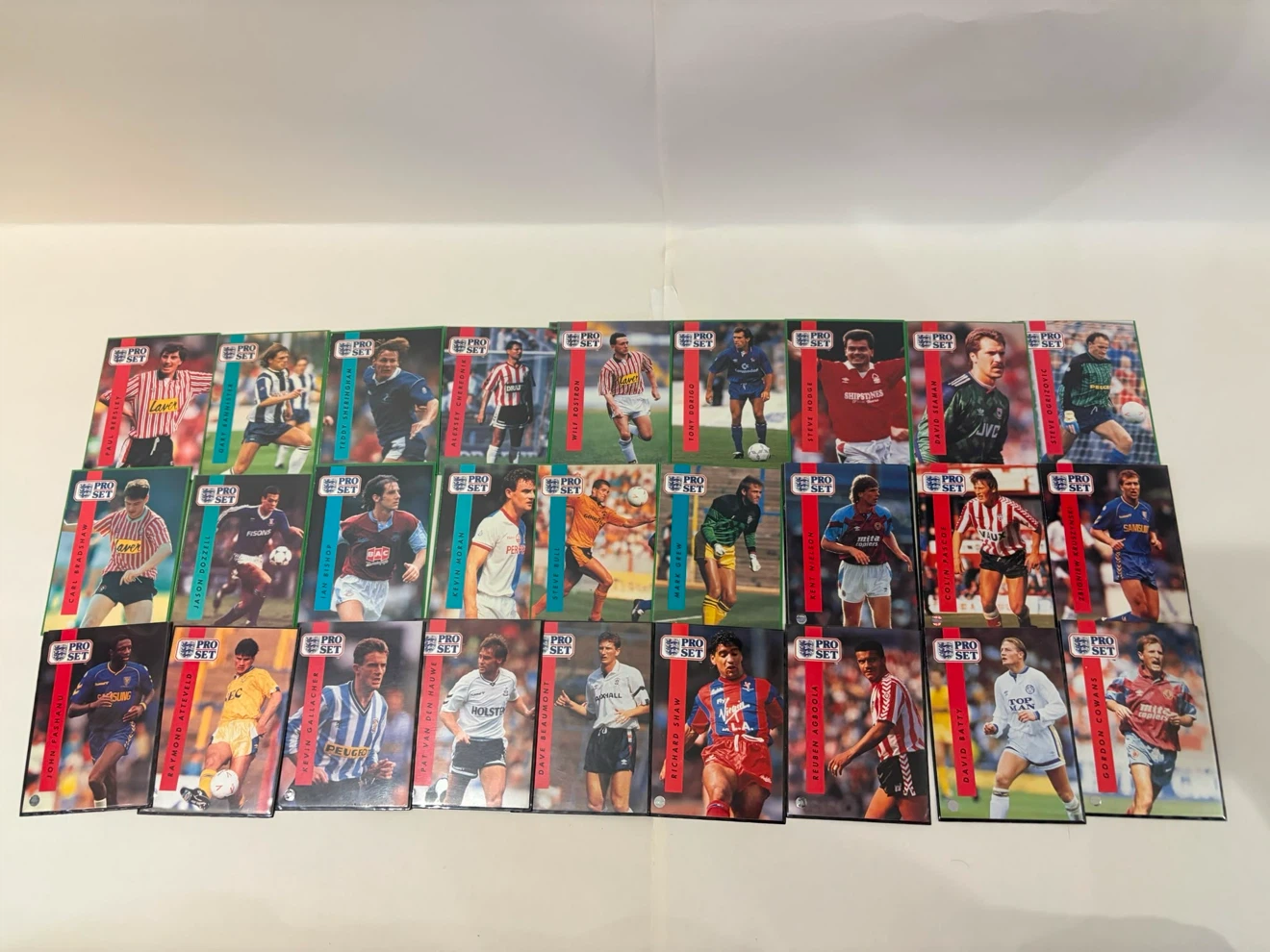 Pro Set soccer card lot - photo 2