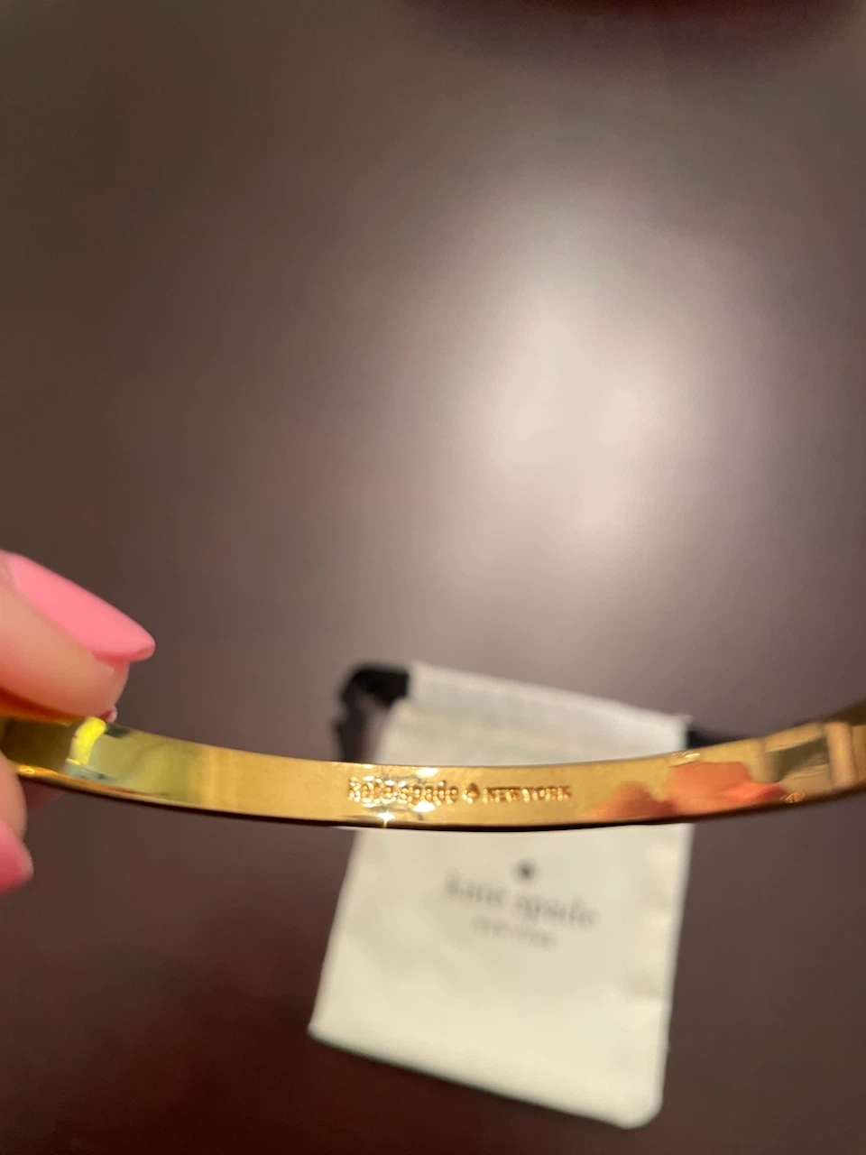 Kate Spade New York Gold Tone Bow Bangle Bracelet - photo 3
