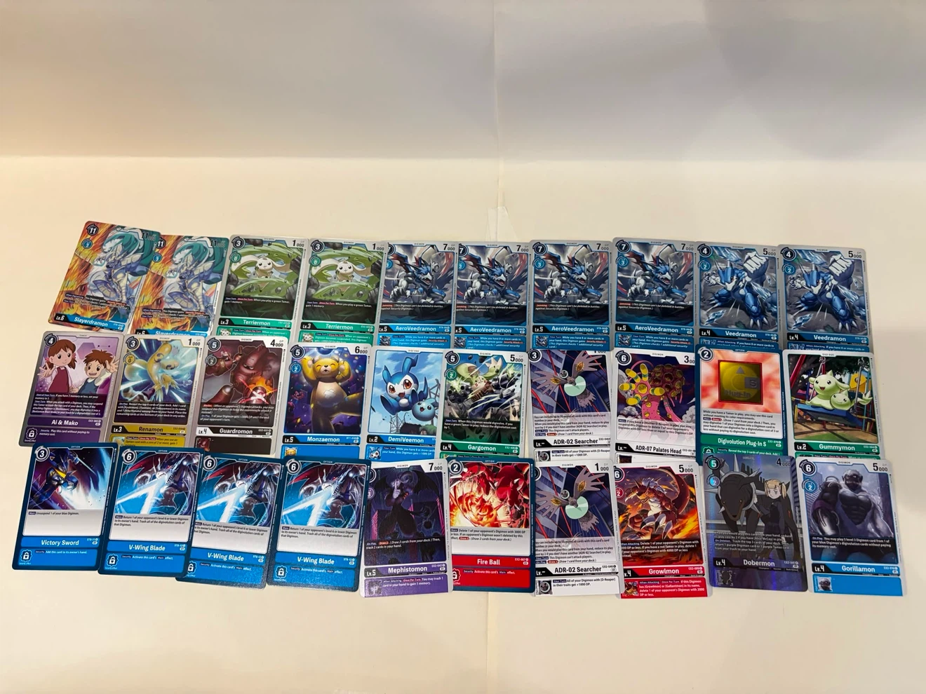 Digimon card lot