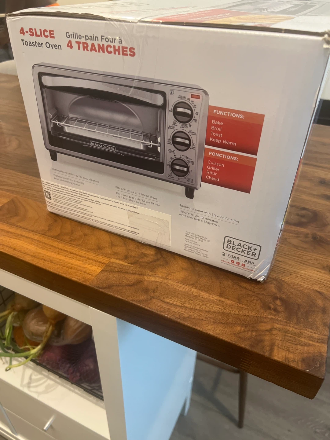 BLACK+DECKER 4-Slice Toaster Oven - photo 3