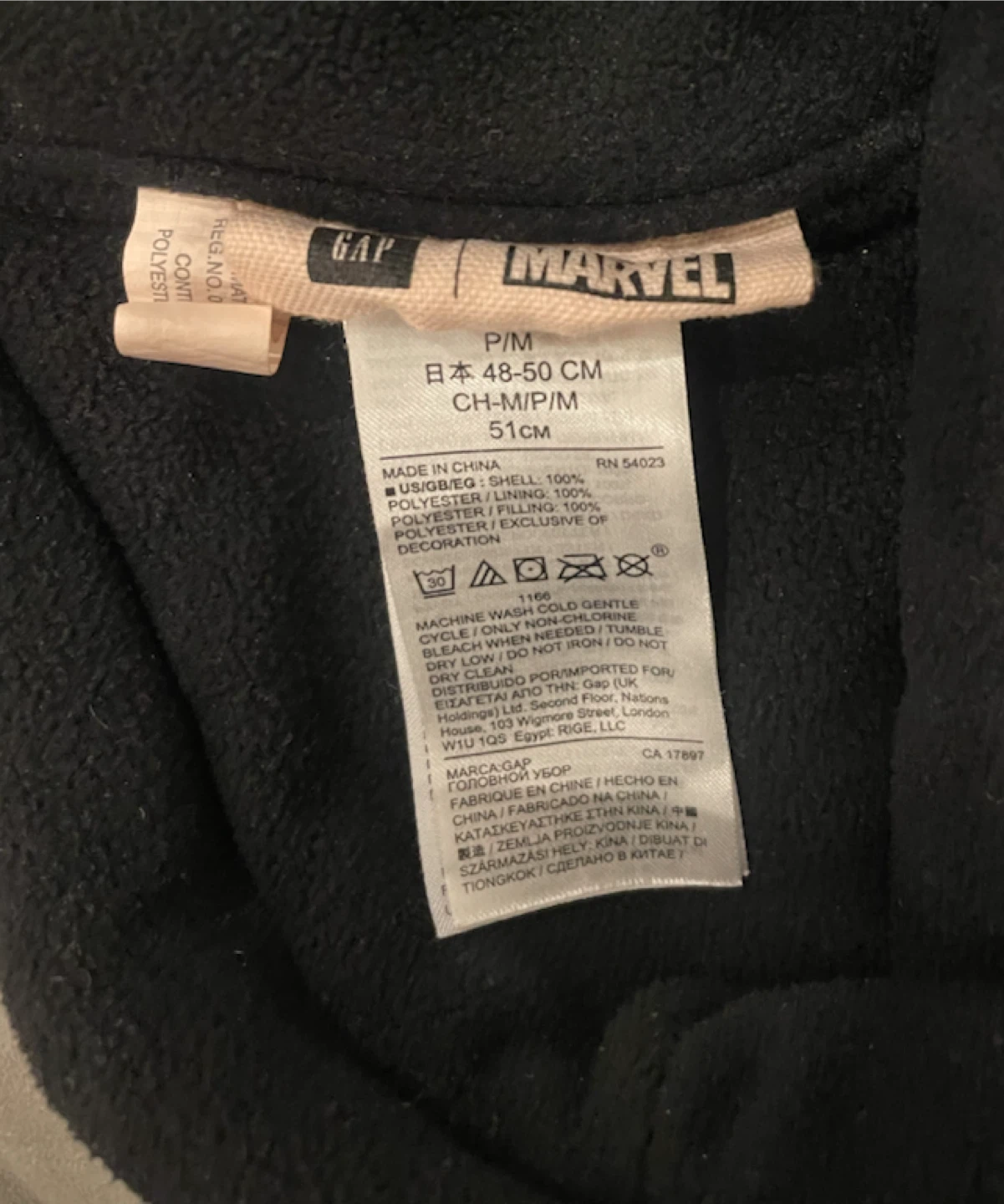 Gap Marvel Spider-Man Fleece Hat - photo 2