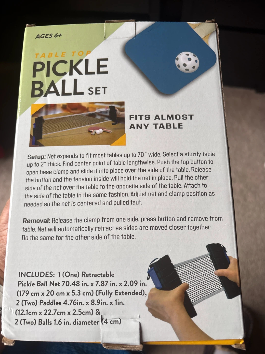 Table Top Pickle Ball Set - photo 2