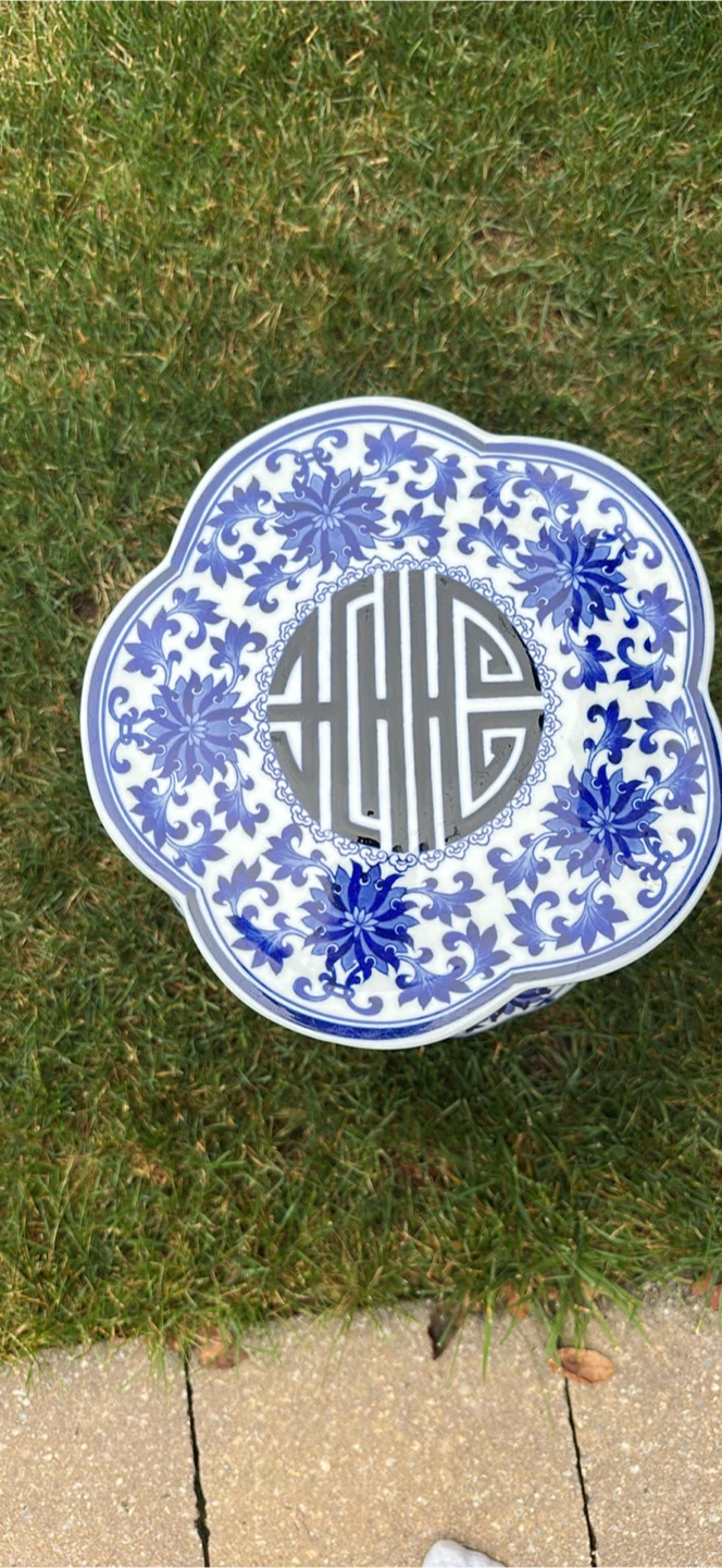 Bombay Ceramic Garden Stool - photo 3