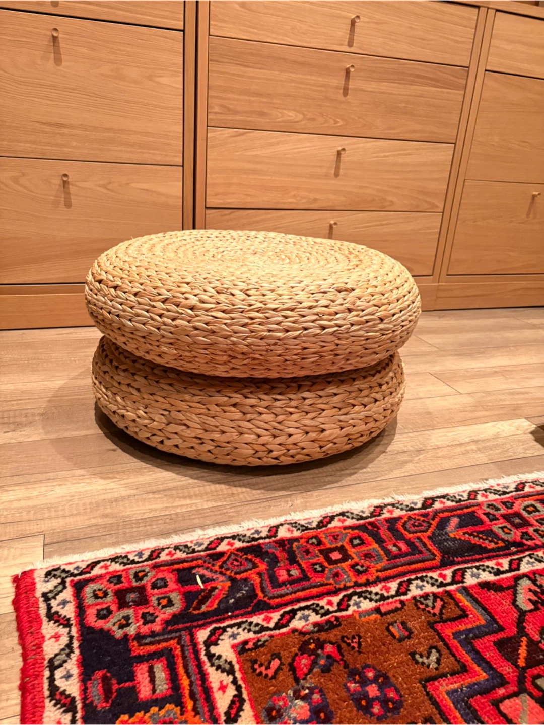 IKEA ALSEDA Pouffe/Footstool- Qty:2 - photo 3