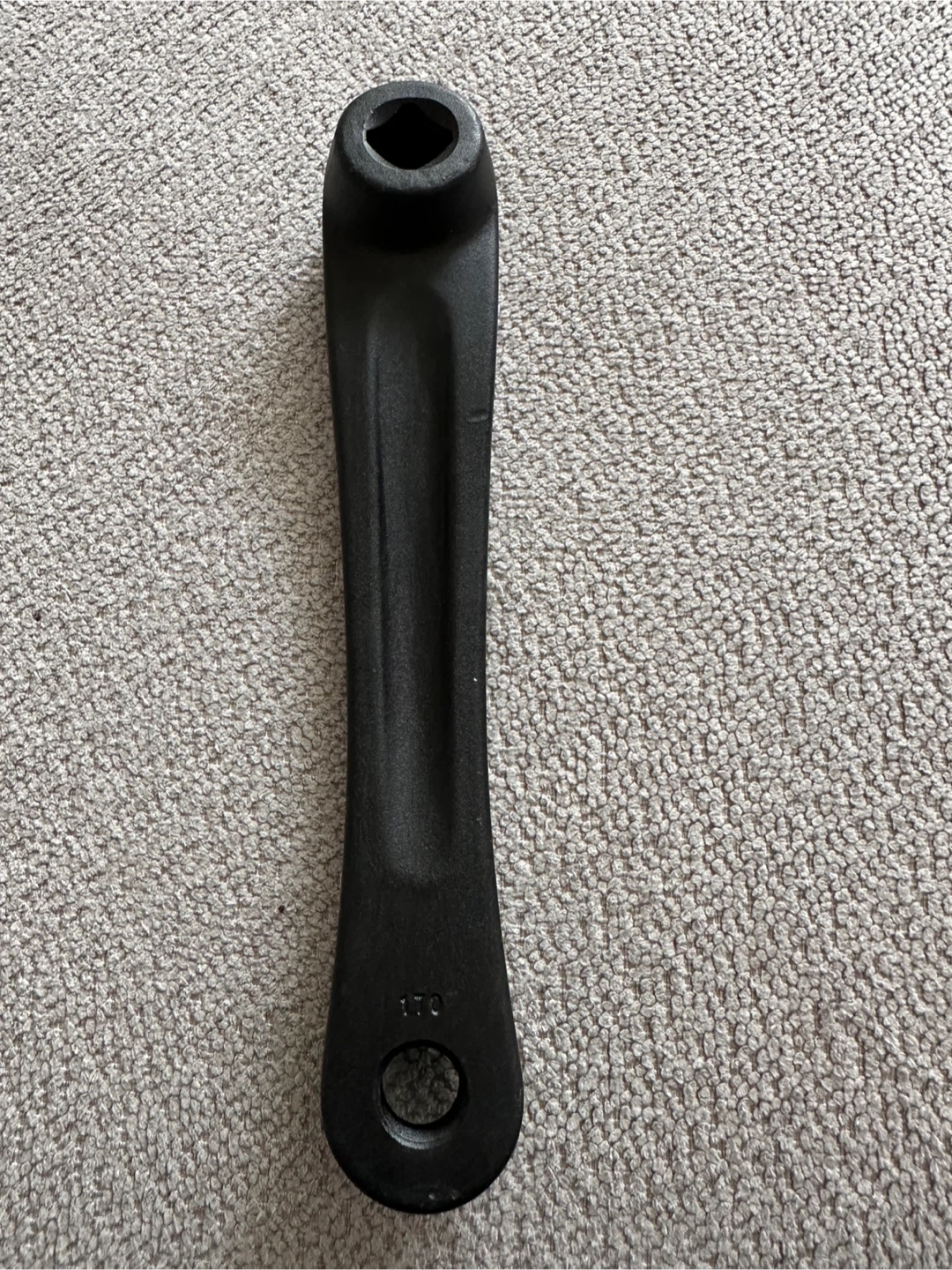 Black Bicycle Crank Arm 170mm