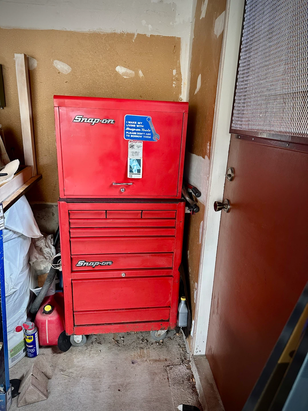 1970s vintage Snap-on Red Tool Chest