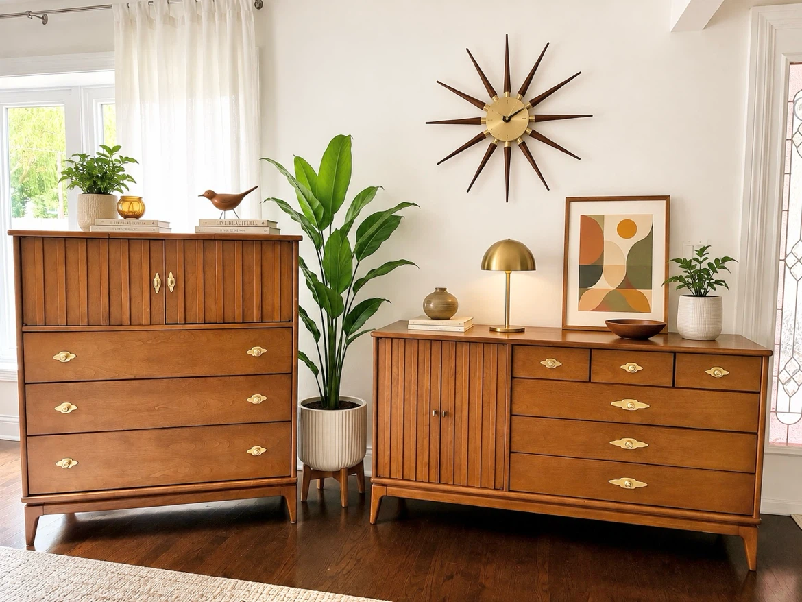 MCM set of dressers