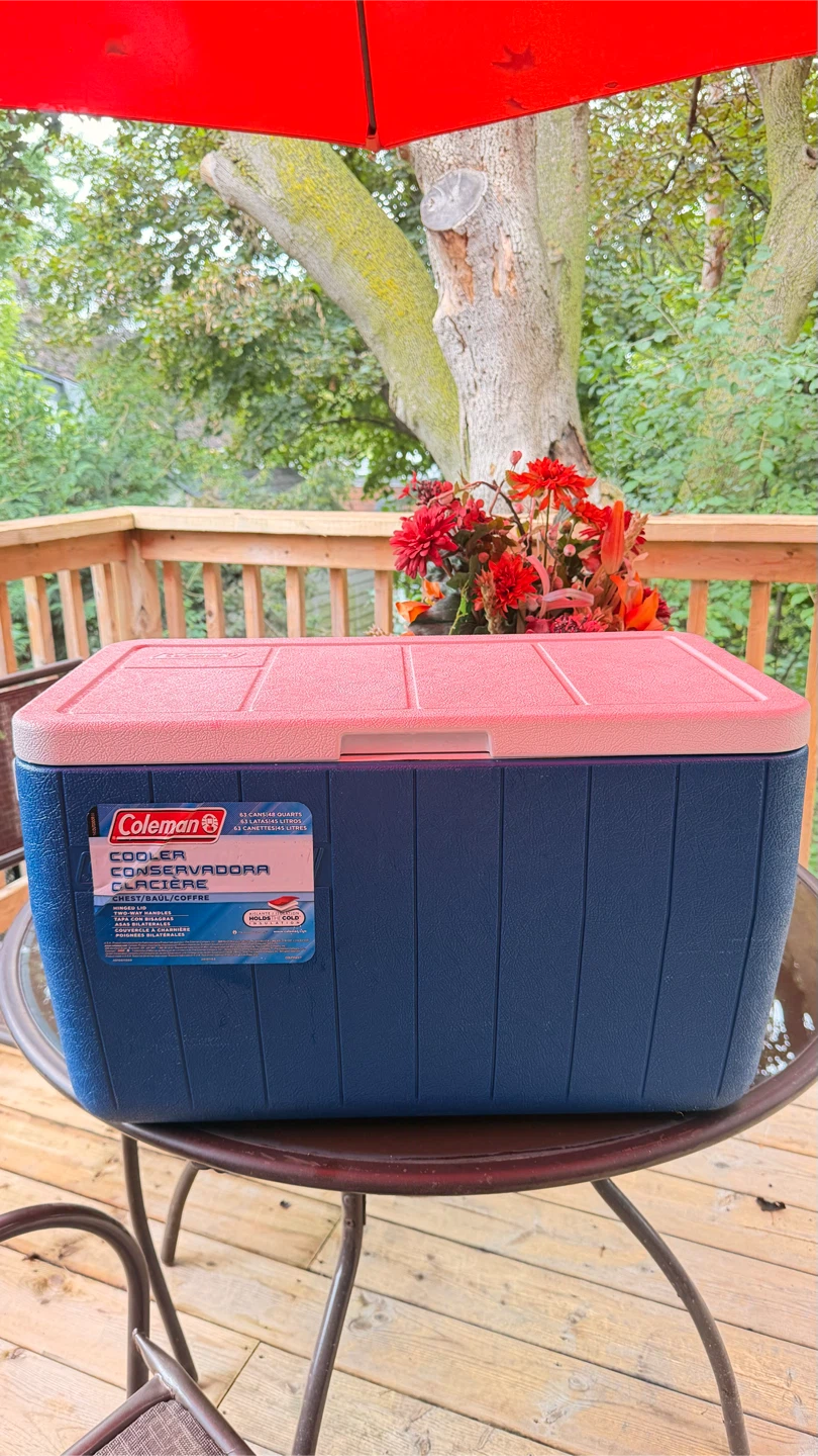 Coleman Cooler - 63 Cans