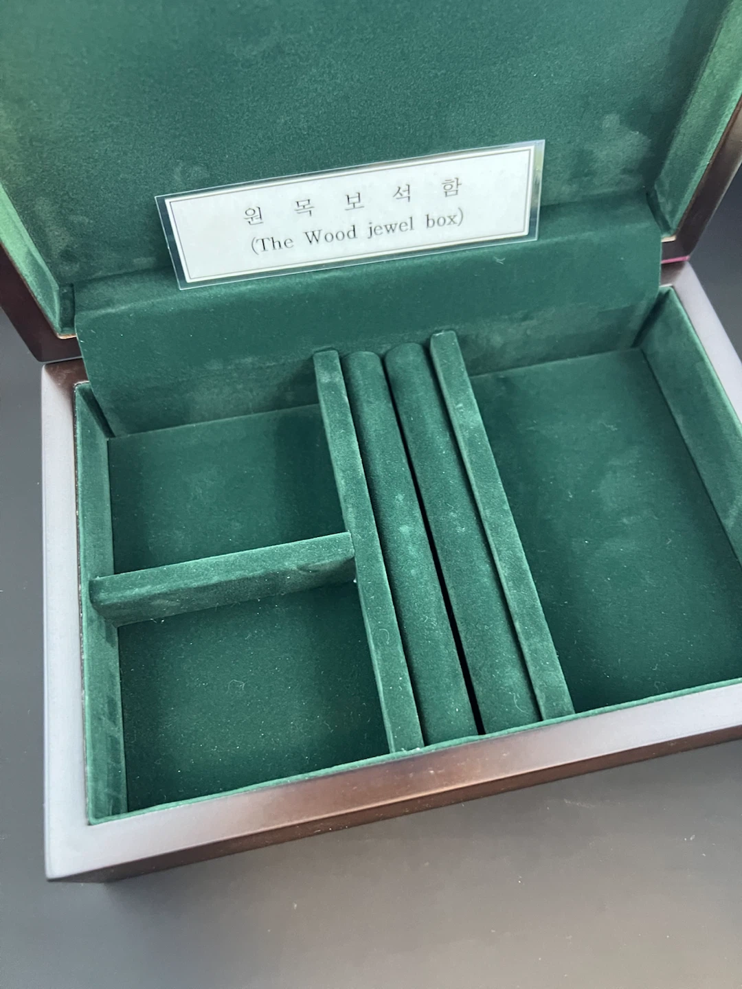 Brand New Korean Inlaid Wood Jewelry Box - photo 3
