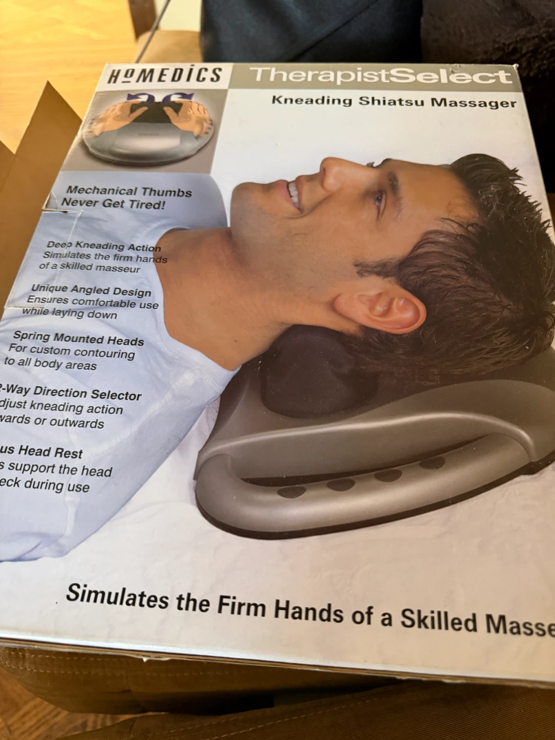 HoMedics Therapist Select Kneading Shiatsu Massager