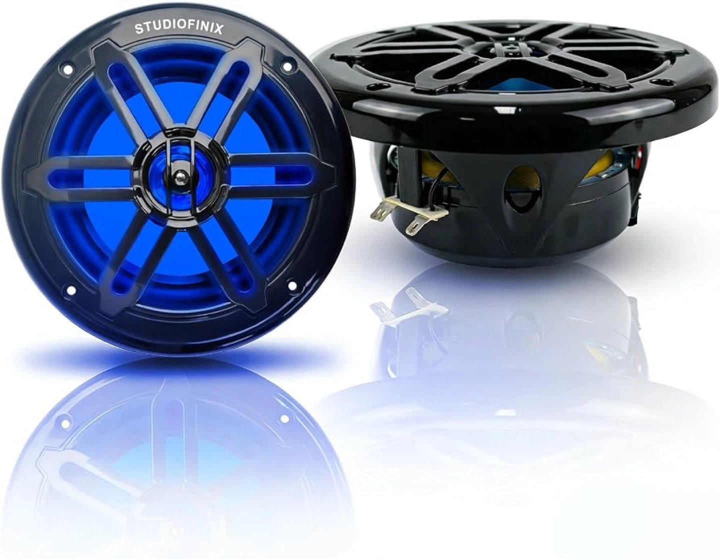 STUDIOFINIX 6.5 Inch 700W Marine Speakers - BNIB