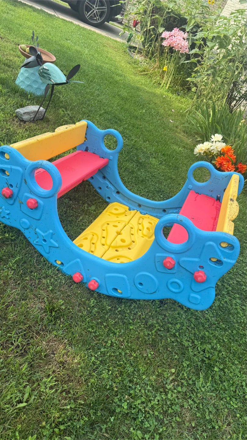 Grow'n Up 3-in-1 Climber, Rocker and Bench check more pictures