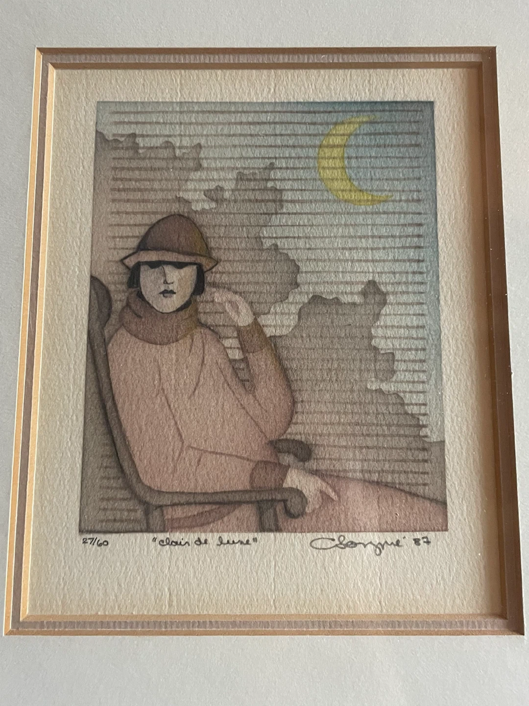 S/N Print “Clair de Lune,” 1987 - photo 3