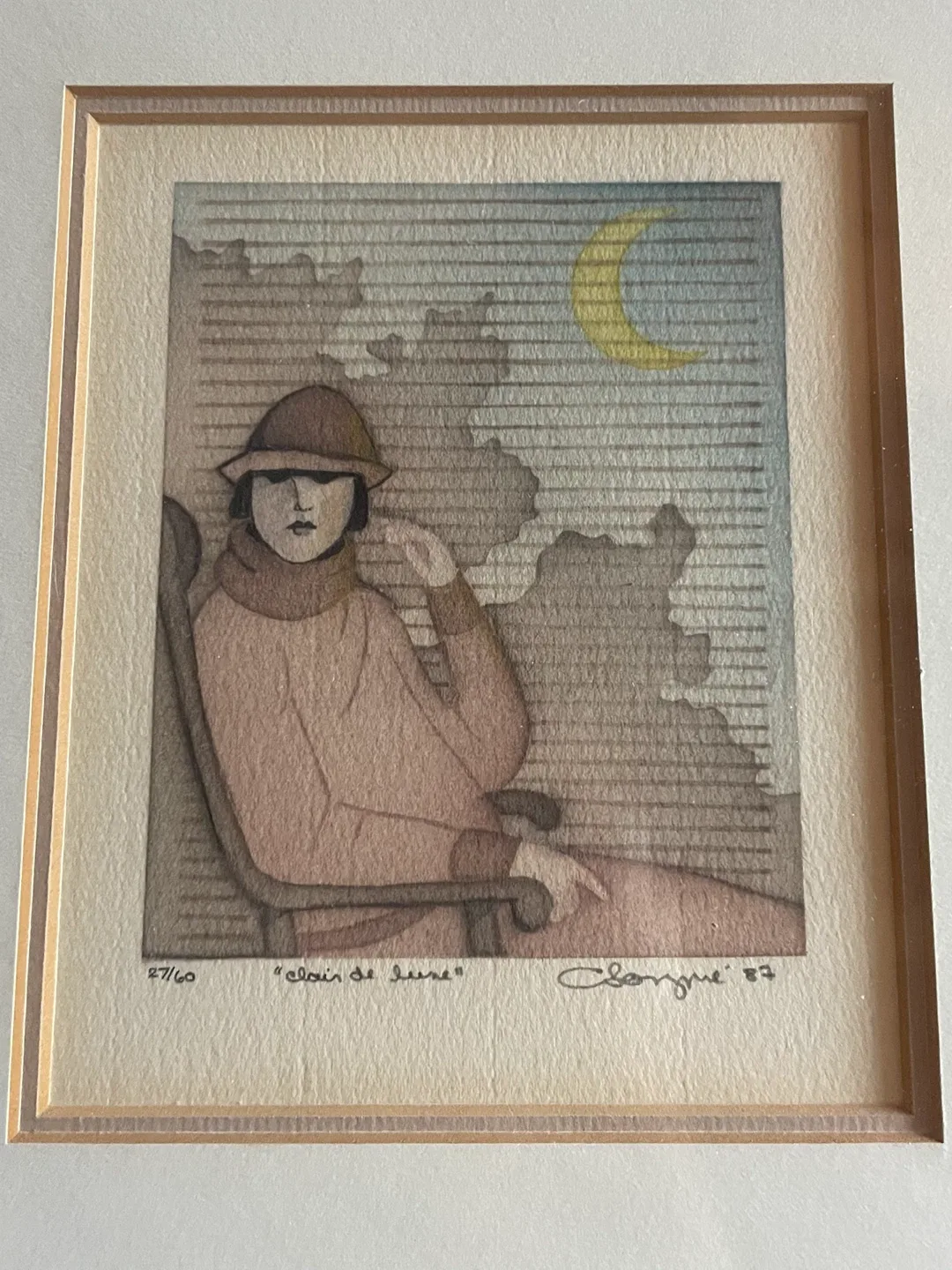 S/N Print “Clair de Lune,” 1987 - photo 3