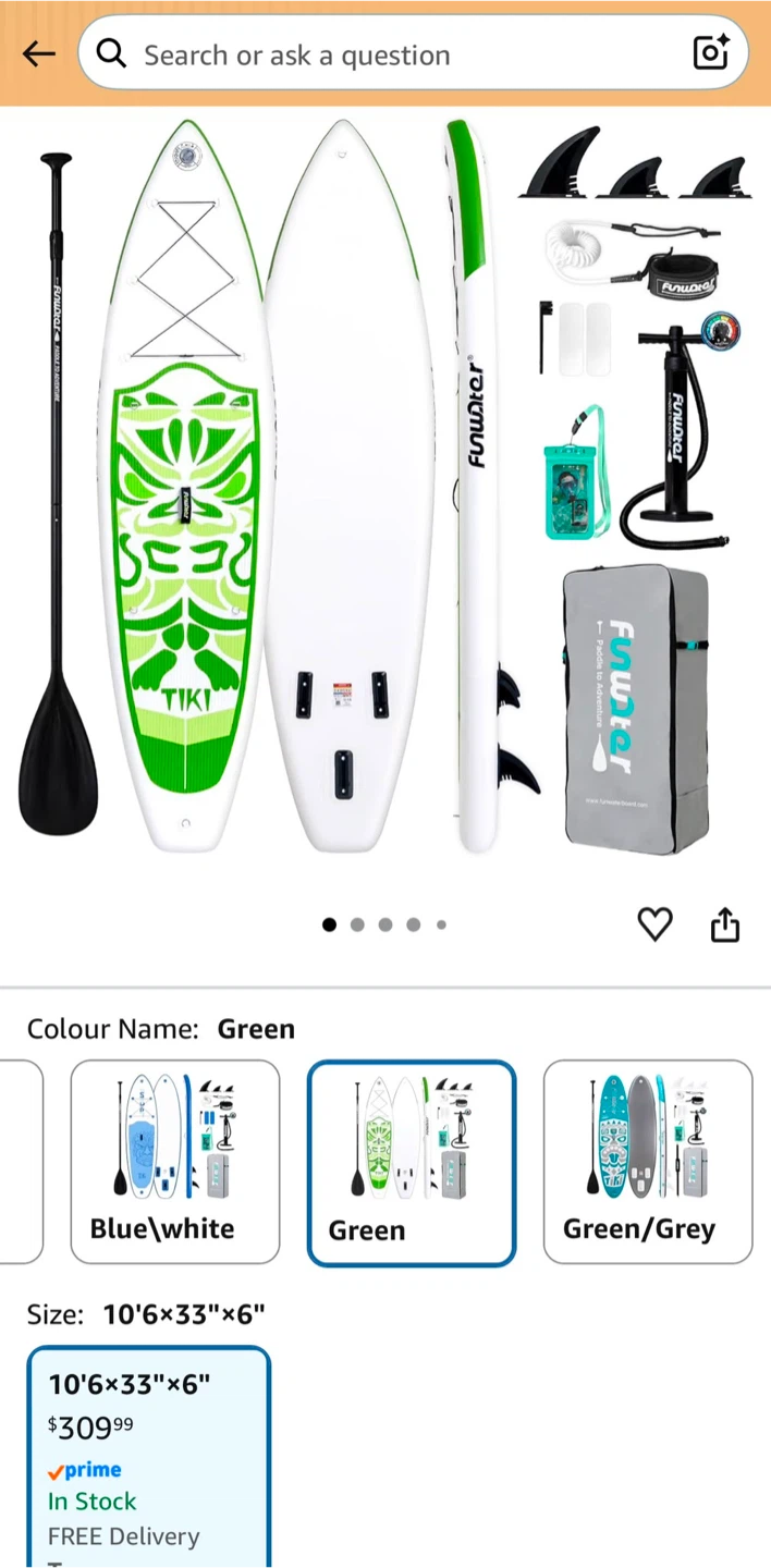 Paddle board